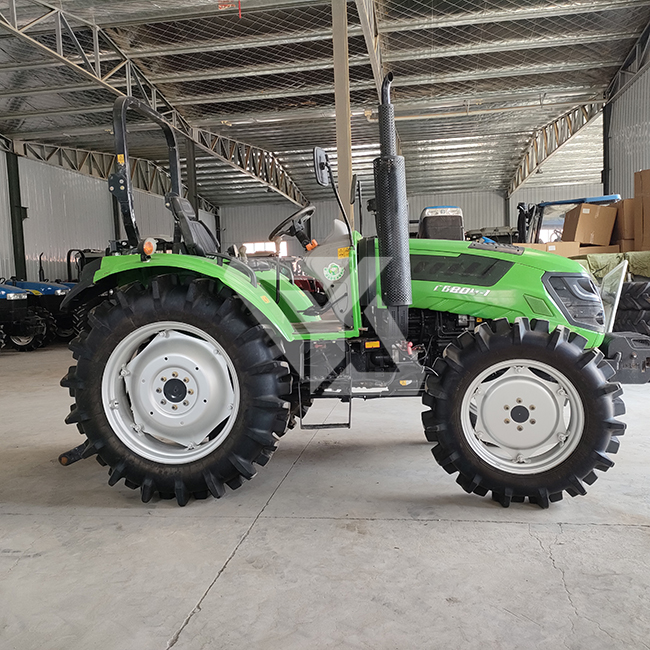 Cheap 80hp Agricultural 4 Wheel Tractor Deutz Fahr Used Tractor with