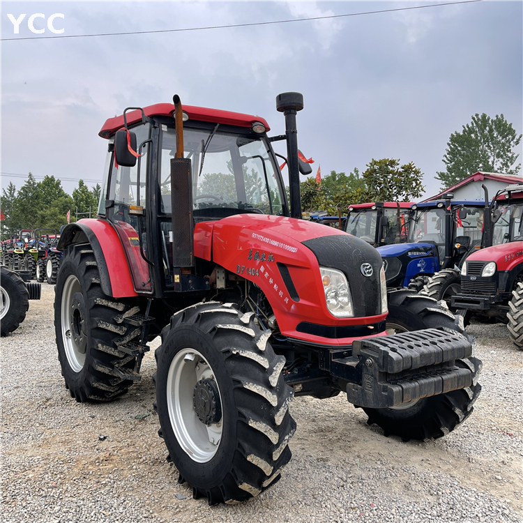 140hp Used Agricultural CHINA DF Tractor 4wd with Cab 