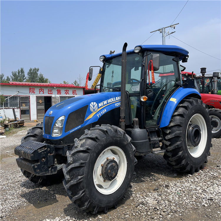 Used High power New Holland T1104 110HP 4WD tractor